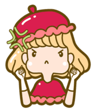 Raspberry Macaron Ray sticker #5864842