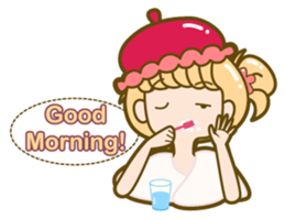 Raspberry Macaron Ray sticker #5864843