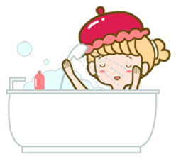 Raspberry Macaron Ray sticker #5864844