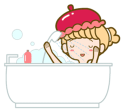 Raspberry Macaron Ray sticker #5864844