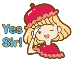 Raspberry Macaron Ray sticker #5864846