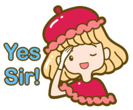 Raspberry Macaron Ray sticker #5864846