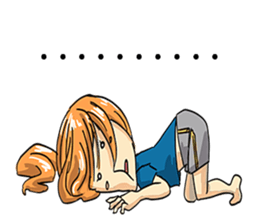 Scary When offend women sticker #5865017