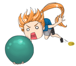 Scary When offend women sticker #5865044