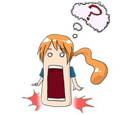 Scary When offend women sticker #5865047