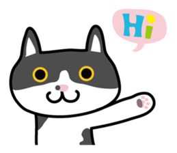 My cat "Mu-chan" sticker sticker #5865197