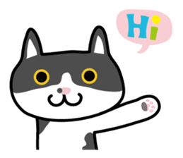 My cat "Mu-chan" sticker sticker #5865197