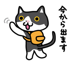 My cat "Mu-chan" sticker sticker #5865205