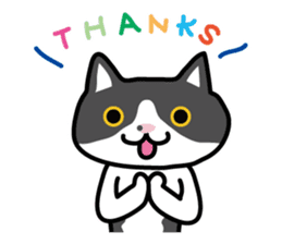 My cat "Mu-chan" sticker sticker #5865224