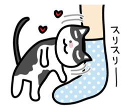 My cat "Mu-chan" sticker sticker #5865227