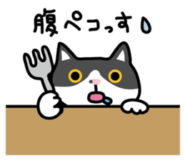 My cat "Mu-chan" sticker sticker #5865230
