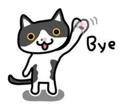 My cat "Mu-chan" sticker sticker #5865247