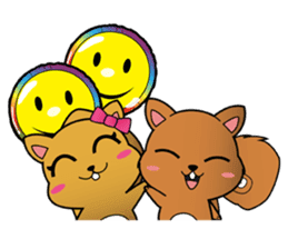 Bloom and Sasha the Balloon Lovers sticker #5865301