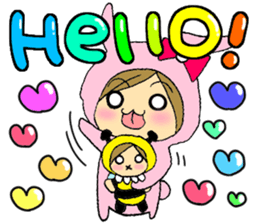 Sticker of English version rabbit Maimai sticker #5865992