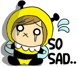 Sticker of English version rabbit Maimai sticker #5866007