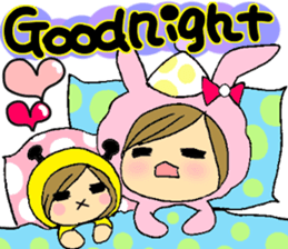 Sticker of English version rabbit Maimai sticker #5866031