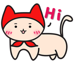 Red Hat Cat sticker #5866032