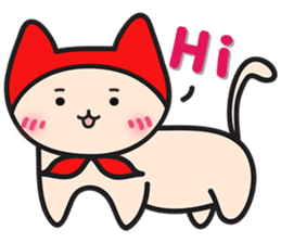 Red Hat Cat sticker #5866032