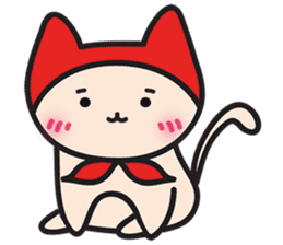 Red Hat Cat sticker #5866034