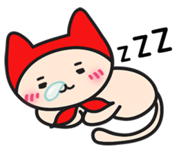 Red Hat Cat sticker #5866035
