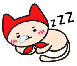 Red Hat Cat sticker #5866035