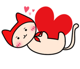 Red Hat Cat sticker #5866037