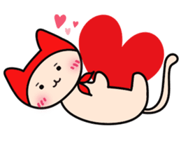 Red Hat Cat sticker #5866037