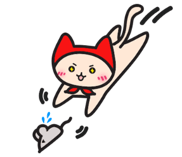 Red Hat Cat sticker #5866039