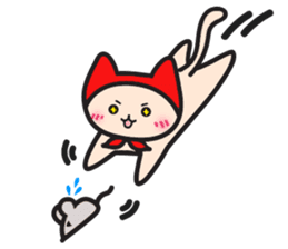 Red Hat Cat sticker #5866039