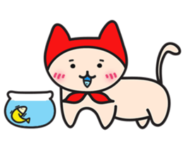 Red Hat Cat sticker #5866040
