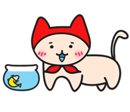 Red Hat Cat sticker #5866040