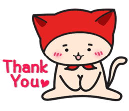 Red Hat Cat sticker #5866044