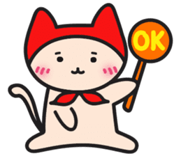 Red Hat Cat sticker #5866048