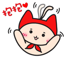 Red Hat Cat sticker #5866052
