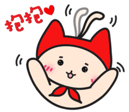 Red Hat Cat sticker #5866052