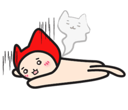 Red Hat Cat sticker #5866055