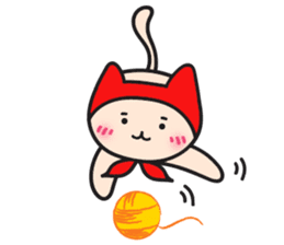 Red Hat Cat sticker #5866056
