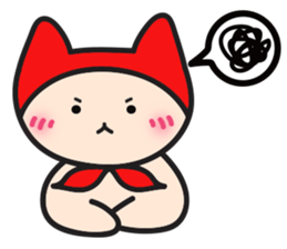 Red Hat Cat sticker #5866058