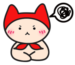 Red Hat Cat sticker #5866058