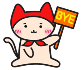 Red Hat Cat sticker #5866061