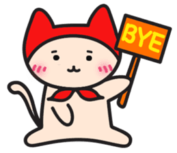 Red Hat Cat sticker #5866061