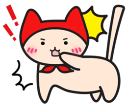 Red Hat Cat sticker #5866063