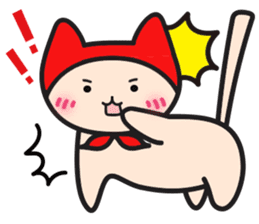 Red Hat Cat sticker #5866063