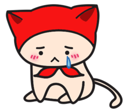 Red Hat Cat sticker #5866064