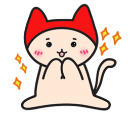 Red Hat Cat sticker #5866066