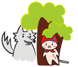 Red Hat Cat sticker #5866069