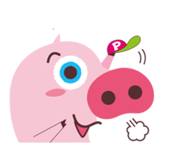 PINK ANIMALS(English Ver.) sticker #5866436