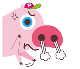 PINK ANIMALS(English Ver.) sticker #5866441