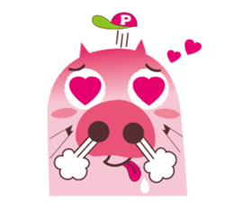 PINK ANIMALS(English Ver.) sticker #5866444