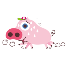 PINK ANIMALS(English Ver.) sticker #5866449